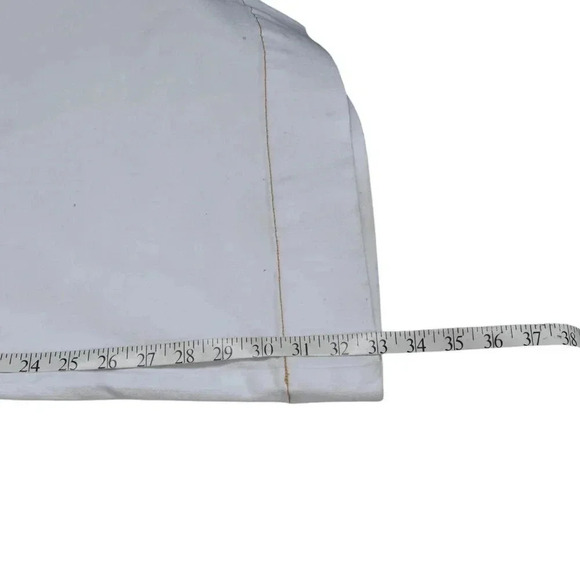 NWT Lane Bryant Flare Wide Leg Sailor Pants High Waist White Size 20 - Picture 12 of 12